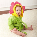 Crown Baby Hooded Bathrobe Blanket - BabyBloomPlace