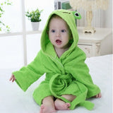 Crown Baby Hooded Bathrobe Blanket - BabyBloomPlace