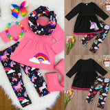 2pc Unicorn Girls Clothing Sets - BabyBloomPlace