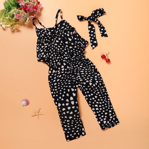 Femme Toddler Polka-Dot Jumpsuit - BabyBloomPlace