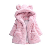 Winter Faux Fur Fleece Coat - BabyBloomPlace