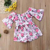 Sweet Floral Girl Rompers - BabyBloomPlace