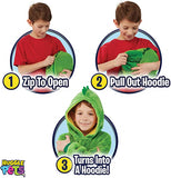 Huggle Pets Dinosaur Hoodie Bathrobe Fleece - BabyBloomPlace