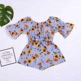 Sweet Floral Girl Rompers - BabyBloomPlace