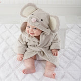 Crown Baby Hooded Bathrobe Blanket - BabyBloomPlace