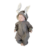 Bunny Bun Rompers - BabyBloomPlace