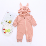 Bunny Bun Rompers - BabyBloomPlace