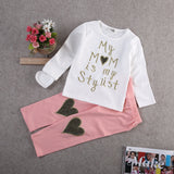 'My Mom is my Stylist' Toddler 2 pc Set - BabyBloomPlace