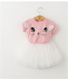 Toddler Kitty Tutu Set - BabyBloomPlace