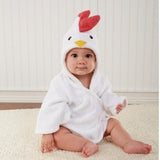 Crown Baby Hooded Bathrobe Blanket - BabyBloomPlace