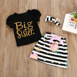 3Pcs Little Sis & Big Sis Set - BabyBloomPlace