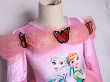 Elsa Snow Queen Butterfly dress - BabyBloomPlace