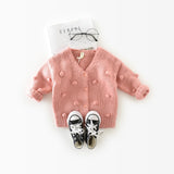 Girl Fall Sweater Jacket - BabyBloomPlace