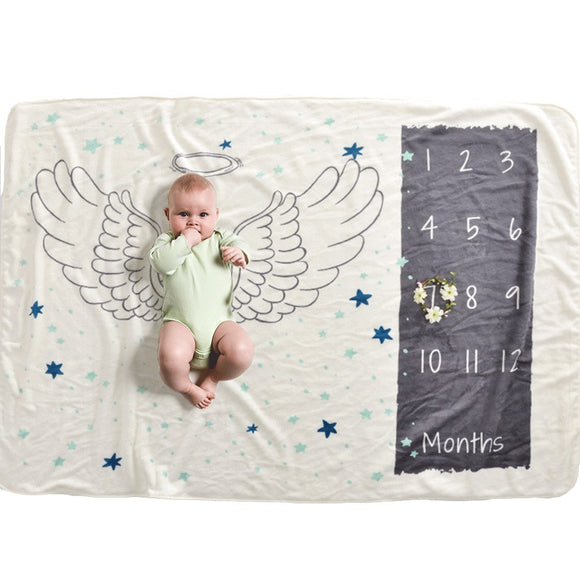 Baby Milestone Blankets - BabyBloomPlace