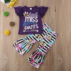 2 piece 'Little Miss Sassy Pants' set - BabyBloomPlace