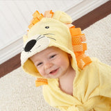 Crown Baby Hooded Bathrobe Blanket - BabyBloomPlace