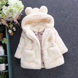 Winter Faux Fur Fleece Coat - BabyBloomPlace