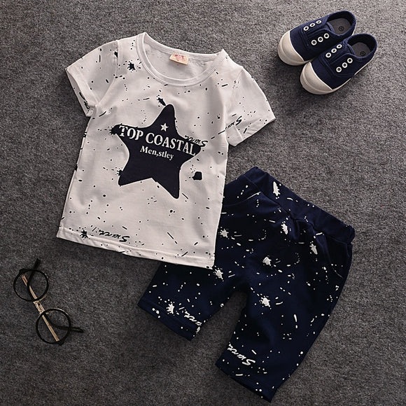 'Top Coastal' Shirt & Pant Set - BabyBloomPlace