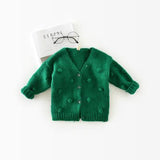 Girl Fall Sweater Jacket - BabyBloomPlace