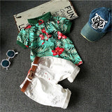 Trendy kids Shirt & Short suit - BabyBloomPlace