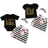 3Pcs Little Sis & Big Sis Set - BabyBloomPlace