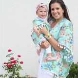 Mommy & Me Boho Style Kimono - BabyBloomPlace