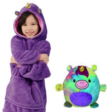 Huggle Pets Dinosaur Hoodie Bathrobe Fleece - BabyBloomPlace