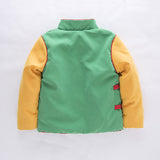 Long sleeved mixed colored jacket - BabyBloomPlace