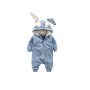 Bunny Bun Rompers - BabyBloomPlace