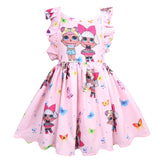 Sleeveless Doll Princess Costume Party Dress - BabyBloomPlace