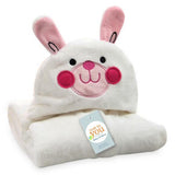 Soft Hooded Animal Baby Bathrobe Towel - BabyBloomPlace