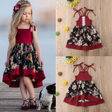 Sweet Party Floral Sundress Outfit - BabyBloomPlace