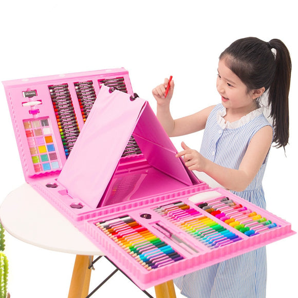 208-Piece with Easel Children's Painting Set - BabyBloomPlace