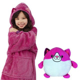 Huggle Pets Dinosaur Hoodie Bathrobe Fleece - BabyBloomPlace