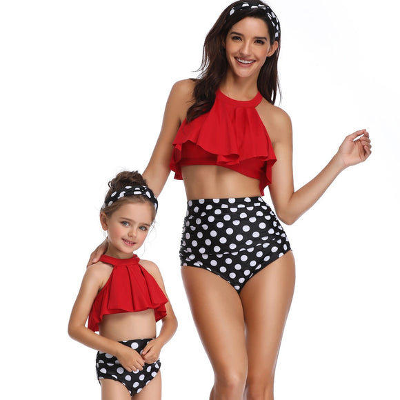 Mommy & Me Diva Swimsuit - BabyBloomPlace