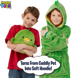 Huggle Pets Dinosaur Hoodie Bathrobe Fleece - BabyBloomPlace