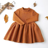 Elle Fall long sleeved dress - BabyBloomPlace