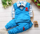 2 piece Fall Boy Clothing Set - BabyBloomPlace