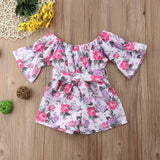 Sweet Floral Girl Rompers - BabyBloomPlace