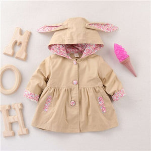 Rabbit Hooded Outwear Coat - BabyBloomPlace