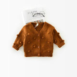 Girl Fall Sweater Jacket - BabyBloomPlace