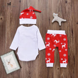 Baby Santa Deer Xmas Set - BabyBloomPlace