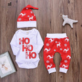 Baby Santa Deer Xmas Set - BabyBloomPlace