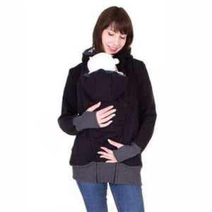 Winter Hooded Jacket with Infant Carrier - BabyBloomPlace