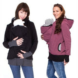 Winter Hooded Jacket with Infant Carrier - BabyBloomPlace