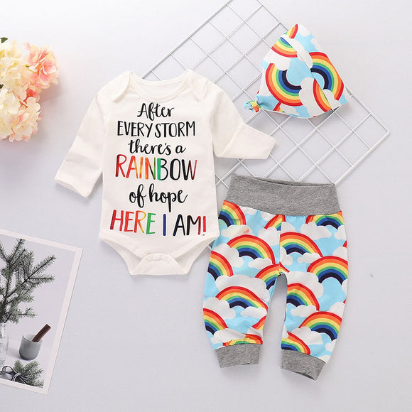 Unisex Rainbow Baby set - BabyBloomPlace